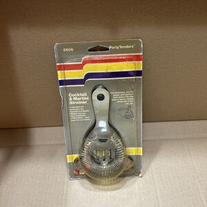 vintage cocktail strainer